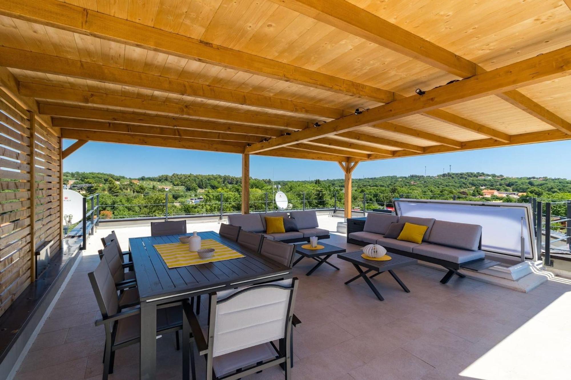 Penthouse Apartment Sax Medulin Exterior foto